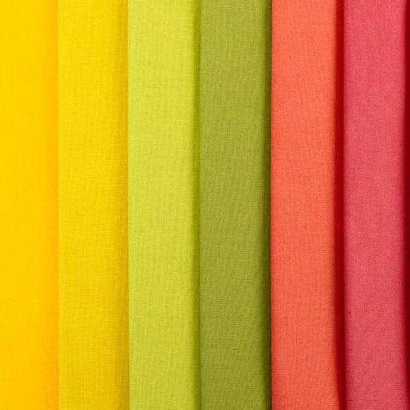 Bella Solids Apples Solids Fat Quarter Bundle for Moda - Picture 2 of 4